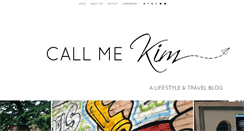 Desktop Screenshot of callmekim.net